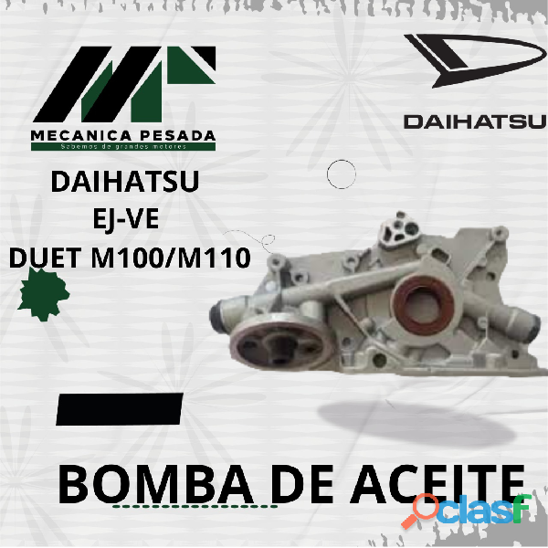 BOMBA DE ACEITE DAIHATSU EJ VE DUET M100/M110