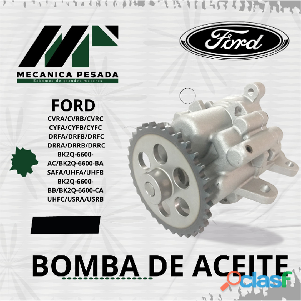 BOMBA DE ACEITE FORD CVRA/CVRB/CVRC/SAFA/UHFA/UHFB