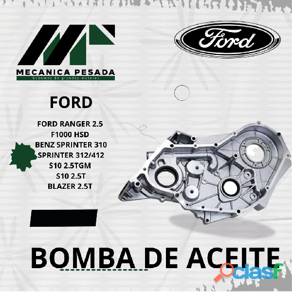 BOMBA DE ACEITE FORD FORD RANGER 2.5 F1000 HSD
