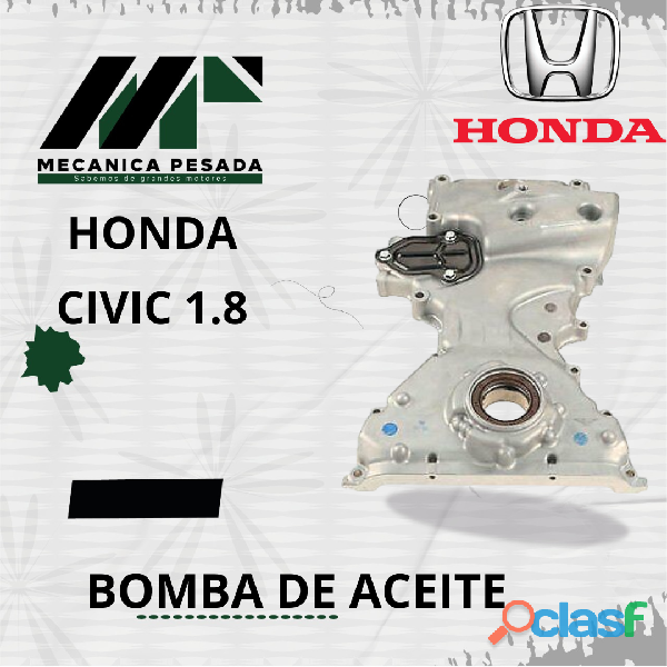 BOMBA DE ACEITE HONDA CIVIC 1.8