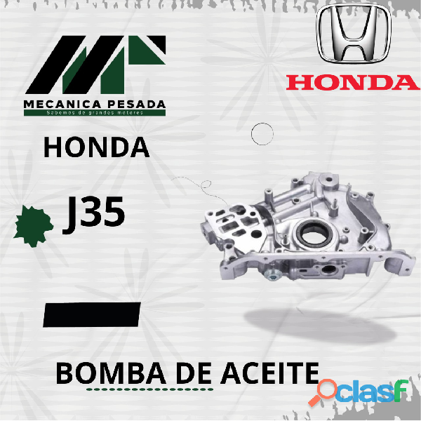 BOMBA DE ACEITE HONDA J35