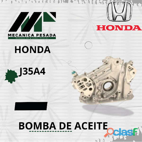 BOMBA DE ACEITE HONDA J35A4