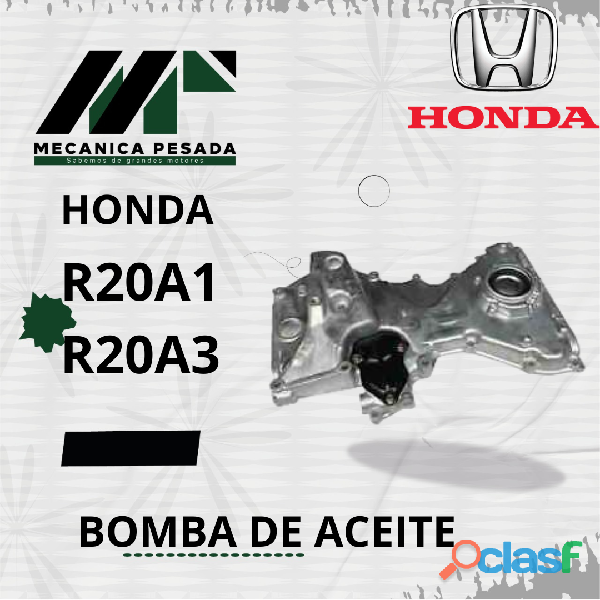 BOMBA DE ACEITE HONDA R20A1 R20A3