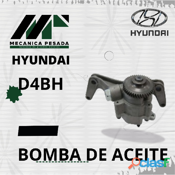 BOMBA DE ACEITE HYUNDAI D4BH