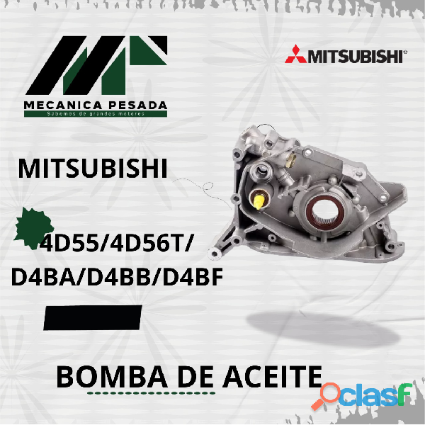 BOMBA DE ACEITE MITSUBISHI 4D55/4D56T/ D4BA/D4BB/D4BF