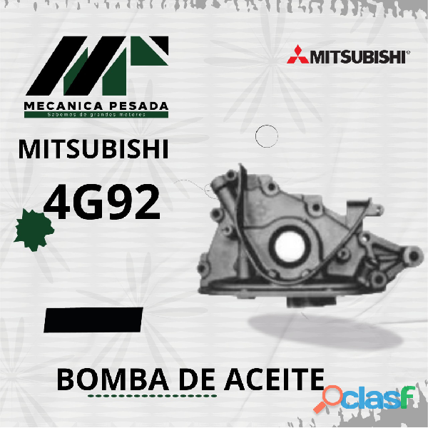 BOMBA DE ACEITE MITSUBISHI 4G92