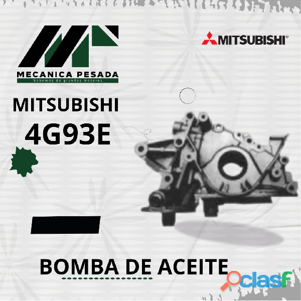 BOMBA DE ACEITE MITSUBISHI 4G93E