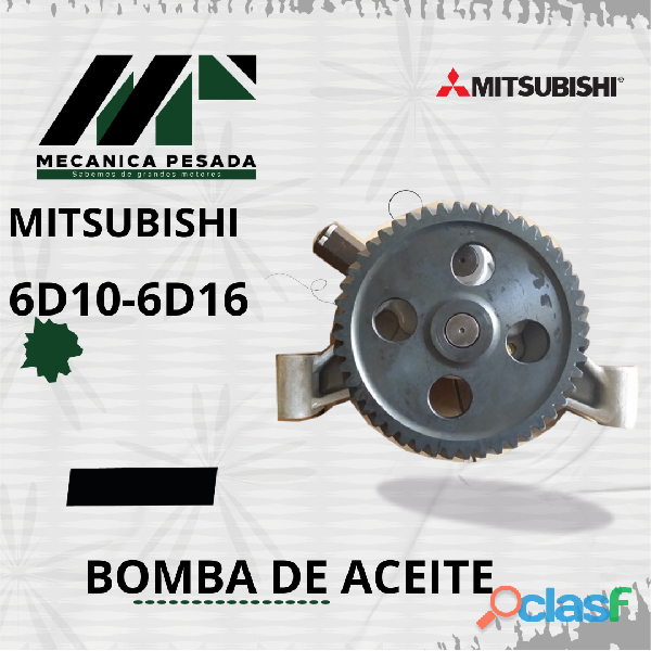 BOMBA DE ACEITE MITSUBISHI 6D10 6D16
