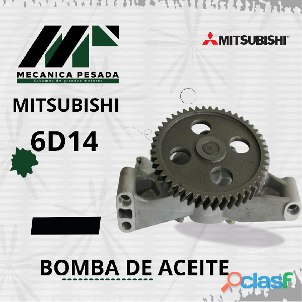BOMBA DE ACEITE MITSUBISHI 6D14