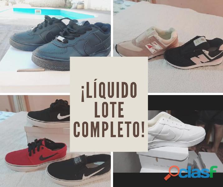 lote de zapatillas