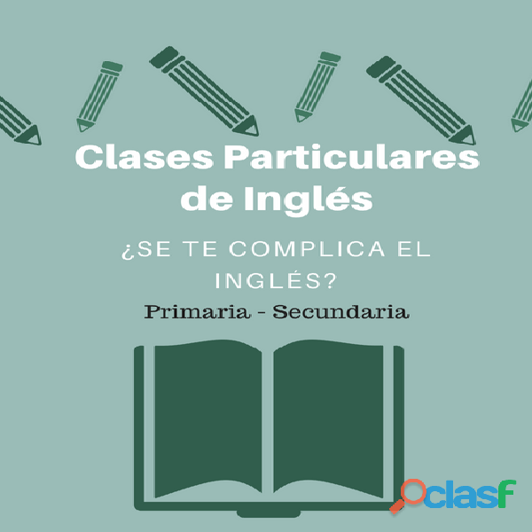 Clases particulares de Inglés.