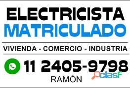 ELECTRICISTA MATRICULADO QUILMES 1124059798
