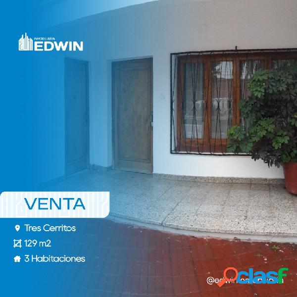 En venta casa en Tres Cerritos a dos cuadras de la segunda