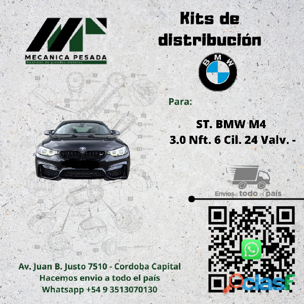 KIT DE DISTRIBUCION BMW M4 3.0