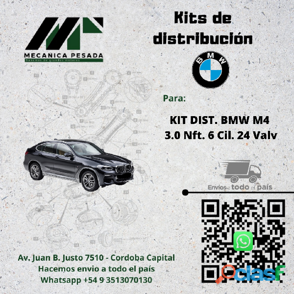 KIT DE DISTRIBUCION BMW X4 3.0