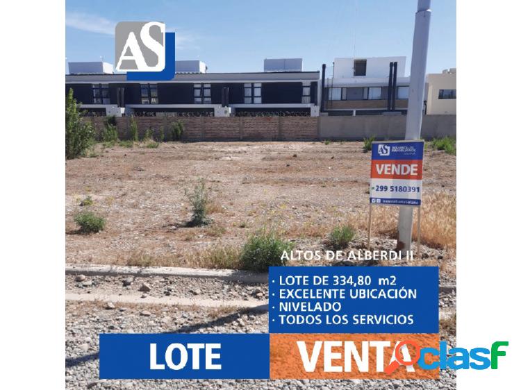 LOTE EN PLOTTIER ALTOS DE ALBERDI II