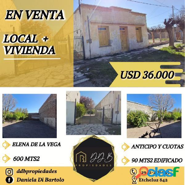 Local + Vivienda en Venta!!!