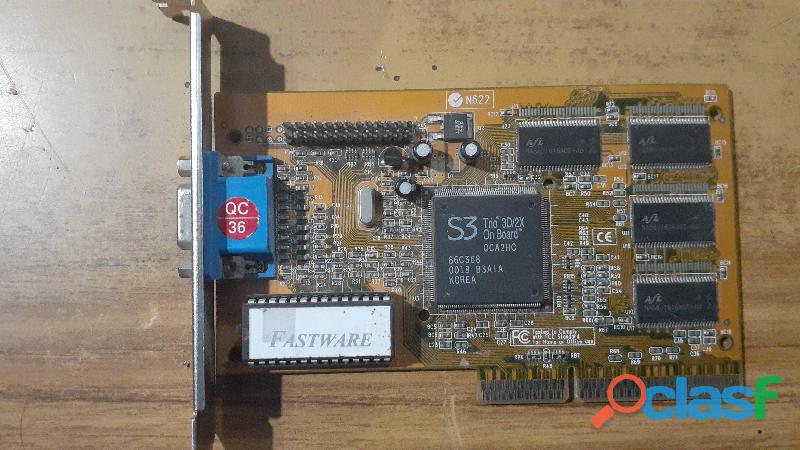 placa de video AGP S3 MODELO 86c368