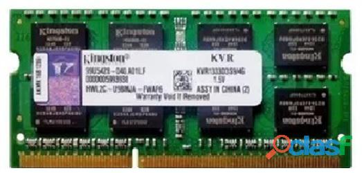 VENDO. Memorias (2) SODIMM DDR3 DE 2 GB. KINGSTON original.