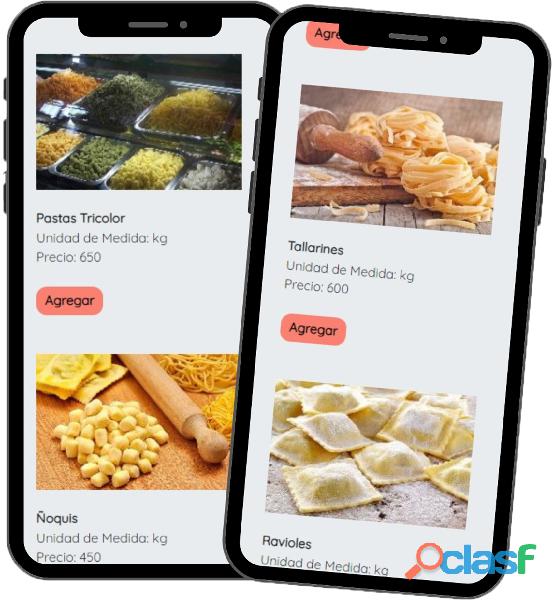 Cordoba: app para fábricas de pastas. Prueba gratis. Vende