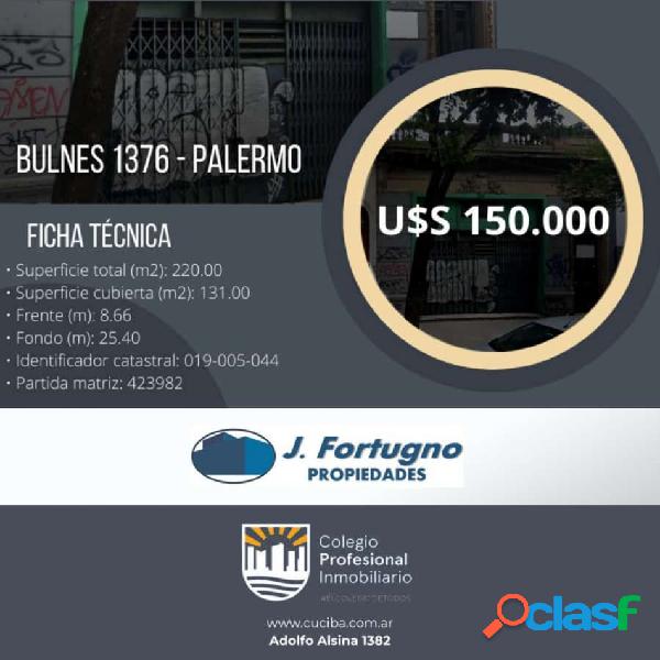 Lote espectacular en palermo