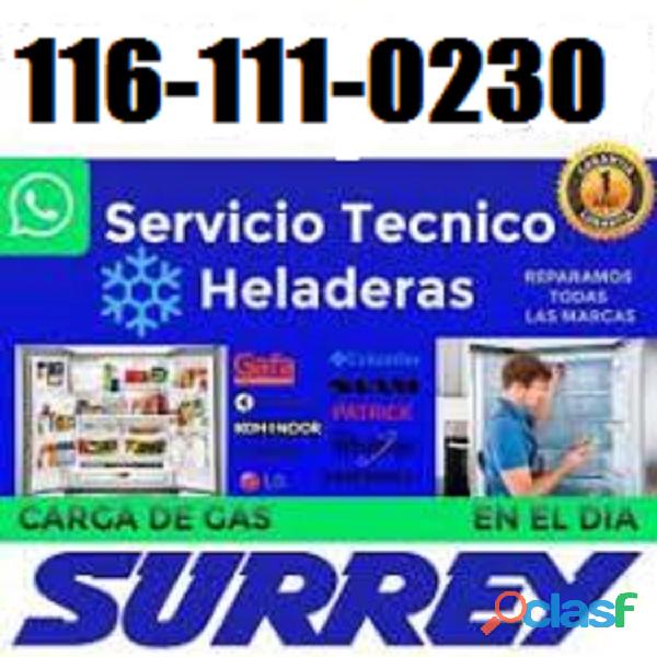 Service heladeras motor gas Flores P Chacabuco Monte Castro