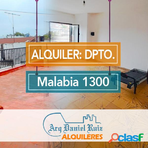 Dpto en Alquiler en Malabia 1300