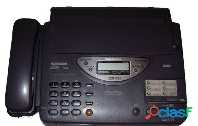 Fax marca panasonic usada modelo kx f 700