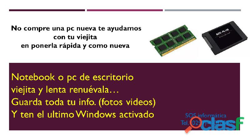 Reparacion y venta Informatica