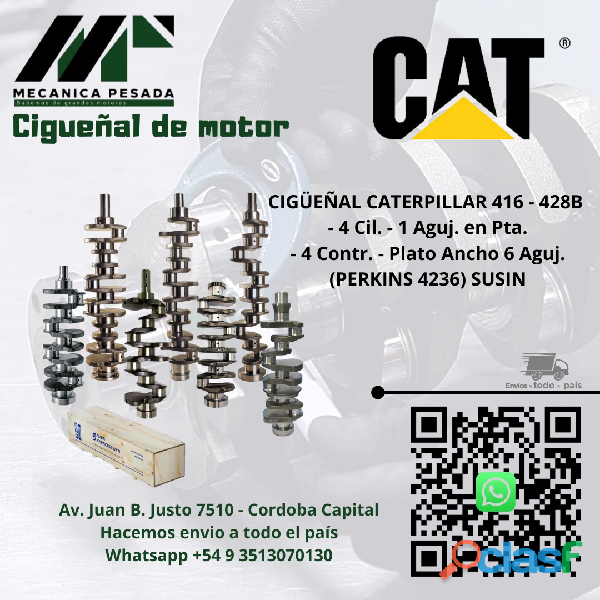 CIGUEÑAL CATERPILLAR AUTOELEVADOR 2.5