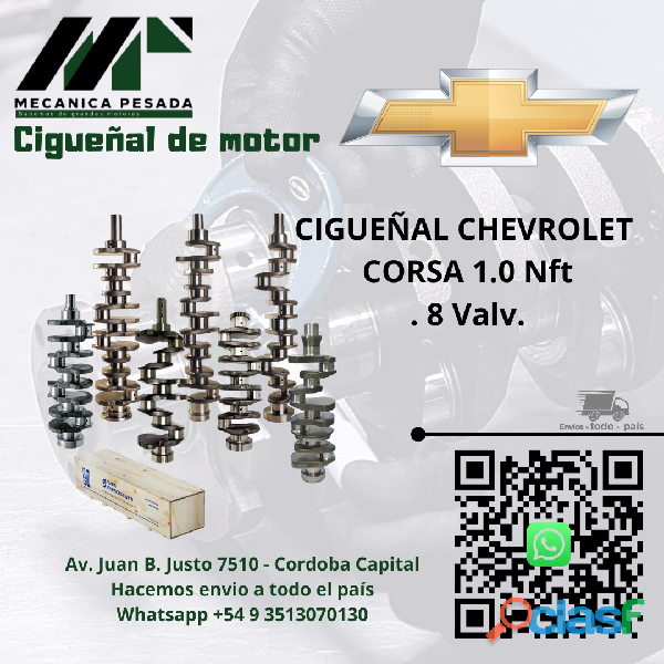 CIGUEÑAL CHEVROLET CORSA 1.0