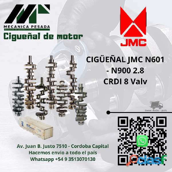 CIGÜEÑAL JMC N601 N900 2.8