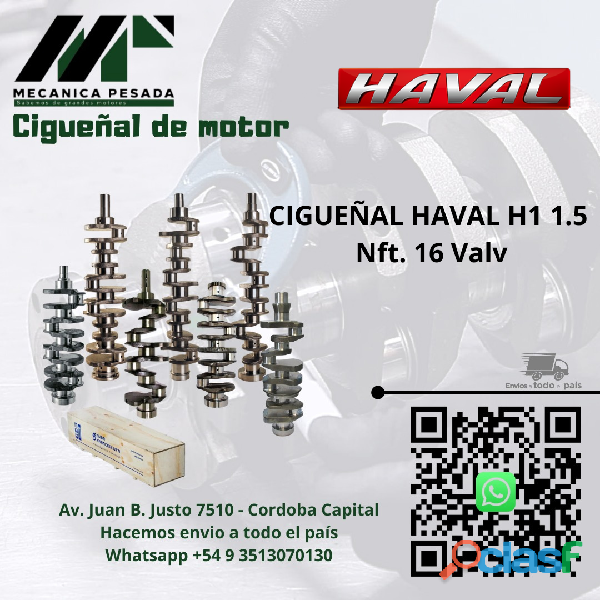 CIGUEÑAL HAVAL H1 1.5