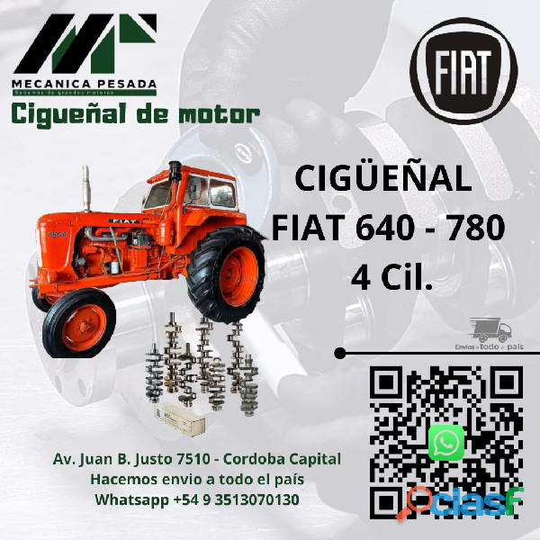 CIGÜEÑAL FIAT 640 780