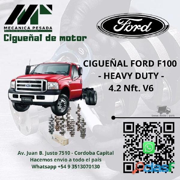 CIGUEÑAL FORD F100 HEAVY DUTY 4.2