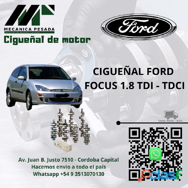 CIGUEÑAL FORD FOCUS 1.8