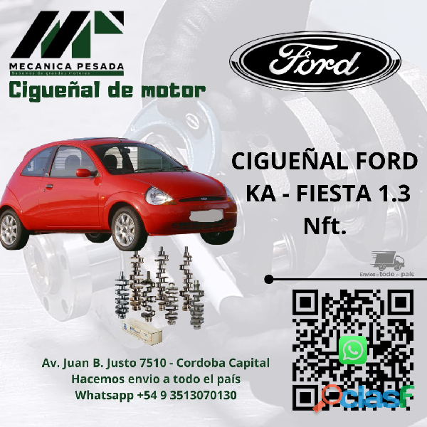 CIGUEÑAL FORD KA FIESTA 1.3