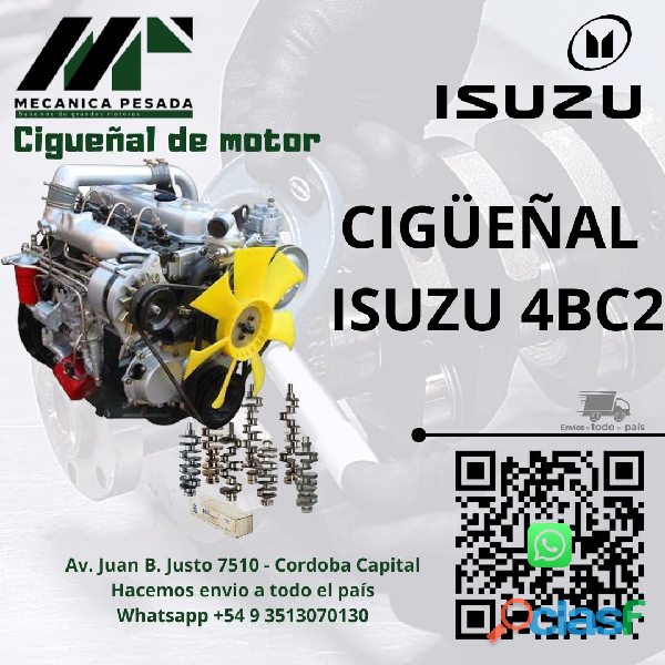 CIGUEÑAL ISUZU 4BC2