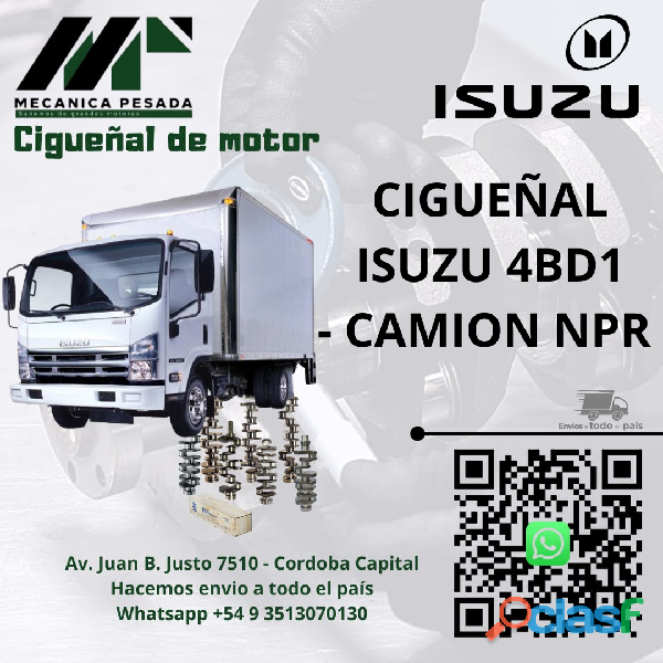 CIGUEÑAL ISUZU 4BD1