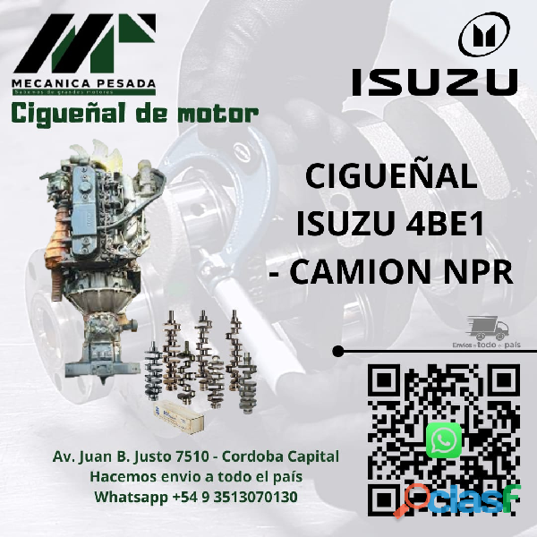 CIGUEÑAL ISUZU 4BE1