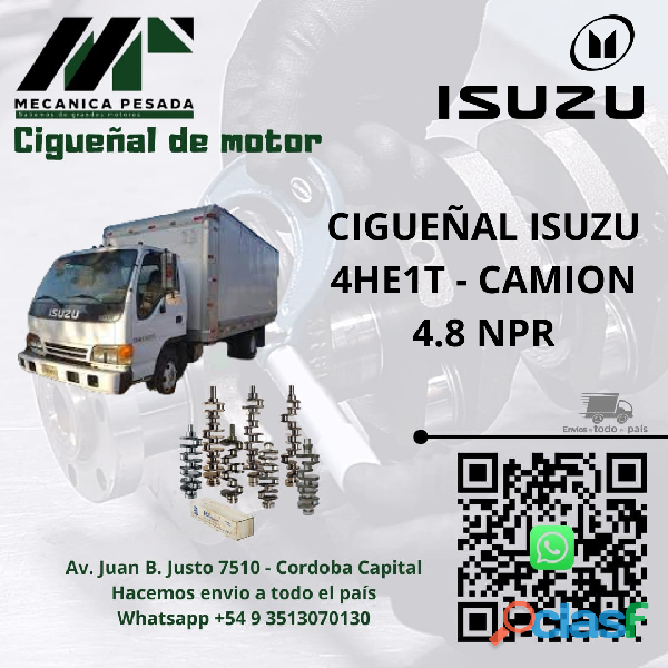 CIGUEÑAL ISUZU 4H1T