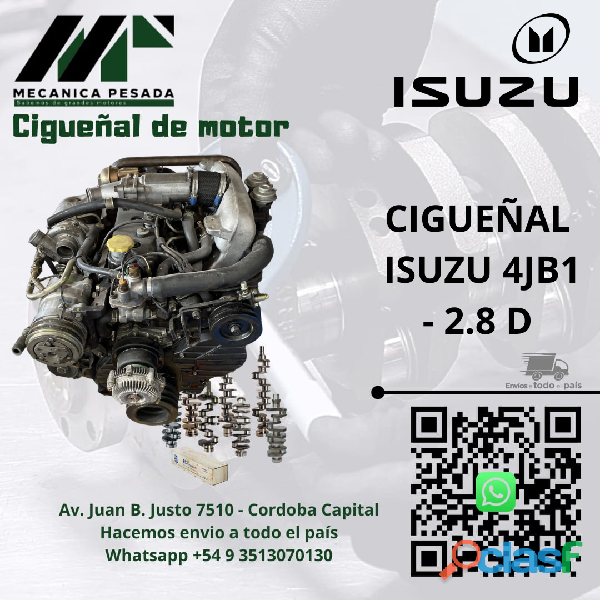 CIGUEÑAL ISUZU 4JB1