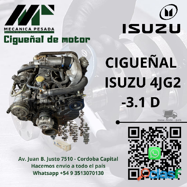 CIGUEÑAL ISUZU 4JG2