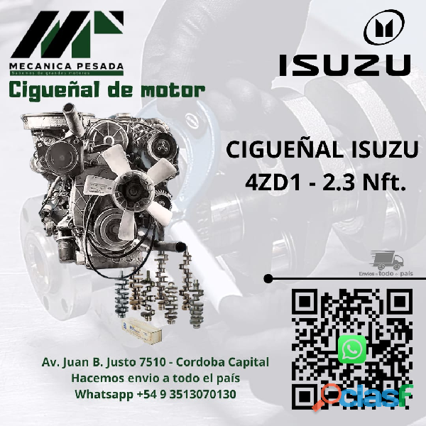 CIGUEÑAL ISUZU 4ZD1