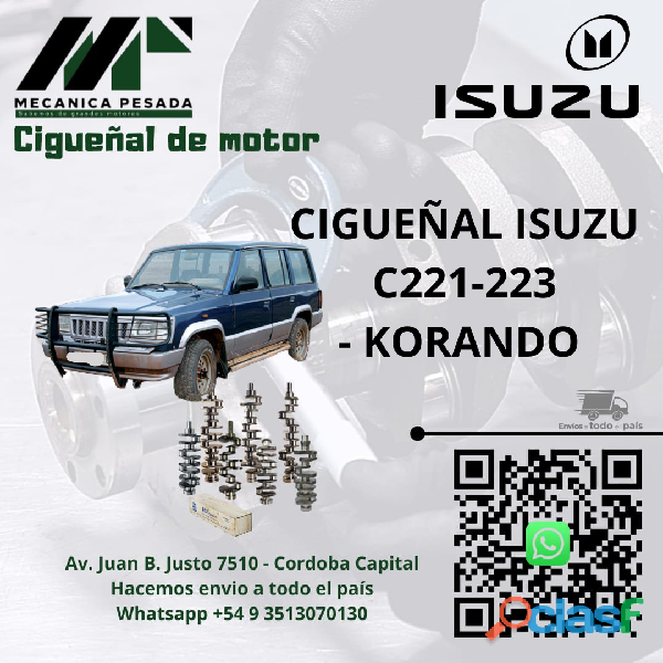 CIGUEÑAL ISUZU C2221 223