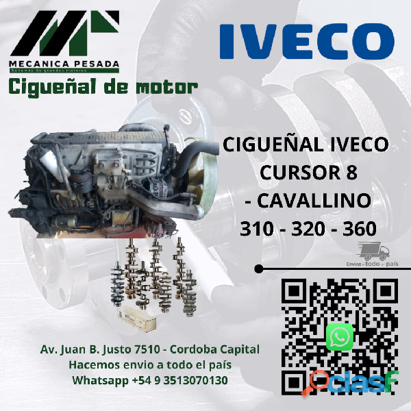 CIGUEÑAL IVECO CURSOR 8