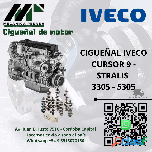 CIGUEÑAL IVECO CURSOR 9