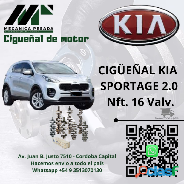 CIGÜEÑAL KIA SPORTAGE 2.0