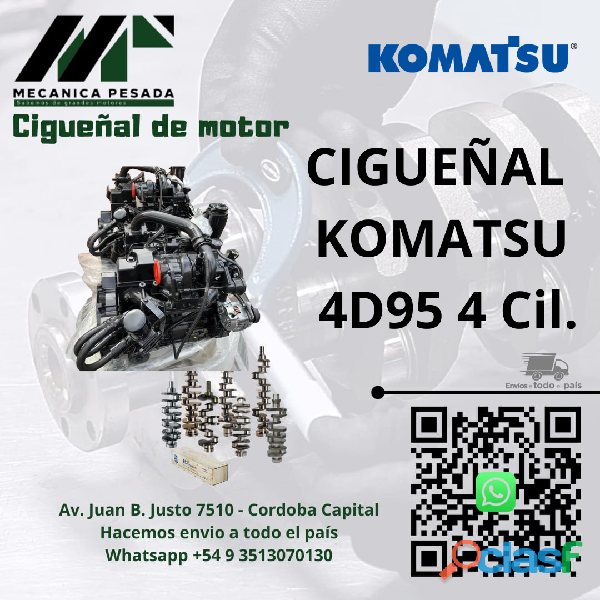 CIGUEÑAL KOMATSU 4D95