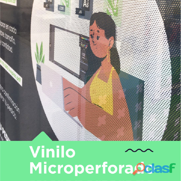 Vinilo Microperforado